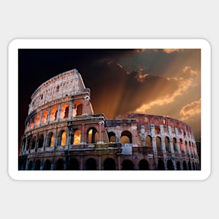 The Coliseum of Ancient Rome Sticker